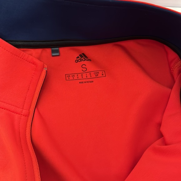 Adidas Team USA golf official team quarter zip. Red. Size small. - Picture 2 of 2